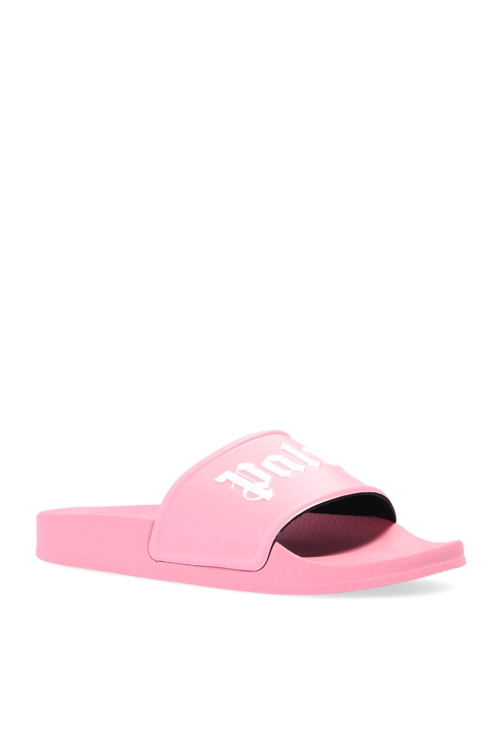 Pink Slides with logo Palm Angels - Vitkac Canada